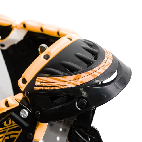 COLETE T-REX CIRCUIT PARA MOTOCROSS ENDURO VELOCROSS COMPETIÇÕES TRILHAS (ADULTO) (Preto/Laranja Flu