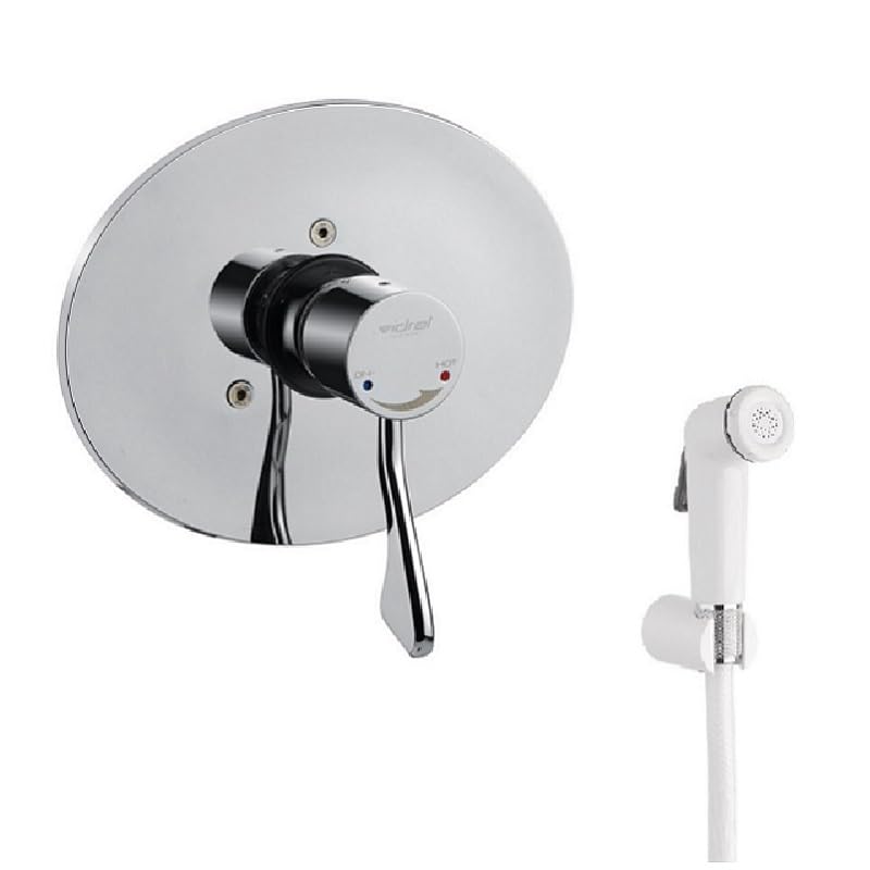 Mezclador termostático progresivo empotrado de ducha con palanca clínica y teleducha - Idral