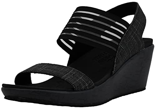Image of Skechers Women's Beverlee Smitten Kitten Wedge Sandal