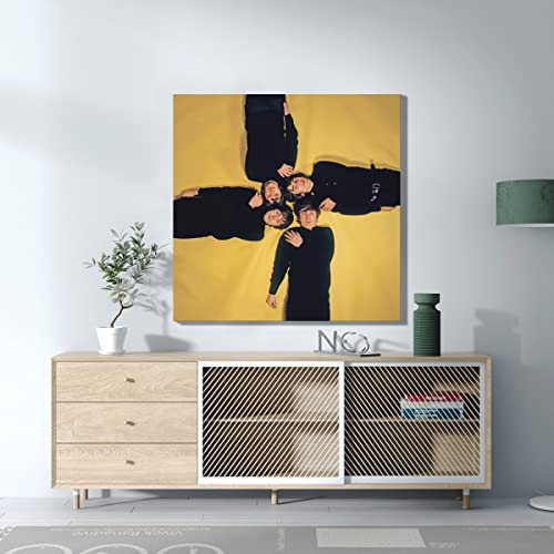 Tableau mural Impression sur Toile The Beatles Hampstead Studio Pop Vintage Photo 1965 (60 cm x 61 cm) - Les Beatles, Paul McCartney, John Lennon, RIngo Starr, George Harrison Tableau mural Impression sur Toile The Beatles Hampstead Studio Pop Vintage Photo 1965 (60 cm x 61 cm) – Image 4