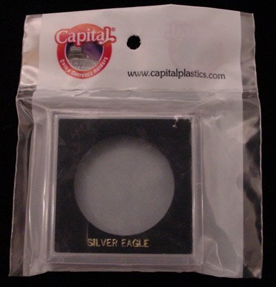 Holder 2.5 x 2.5 para moneda American Silver Eagle 1oz miniatura 1