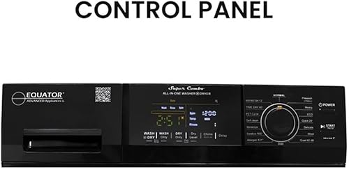 Miniatura 3 de Pemberly Row Lavadora secadora todo en uno ventilada, seca más rápido que el condensado, 15 libras y 110 V