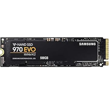 SAMSUNG 970 EVO Mz-V7E500E 500 GB Drive Solid State PCI Express(Pci Express 3.0 X4) Interno M.2 2280-3.32 GB/S Taxa De Transferência De Leitura Máxima 2,25 GB/S Taxa Máxima De Transferência De Gravaçã