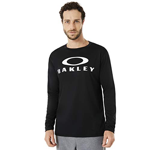 Preisvergleich Produktbild Oakley Herren Enhance Technical QD LS Tee 18.11, Blackout, Klein