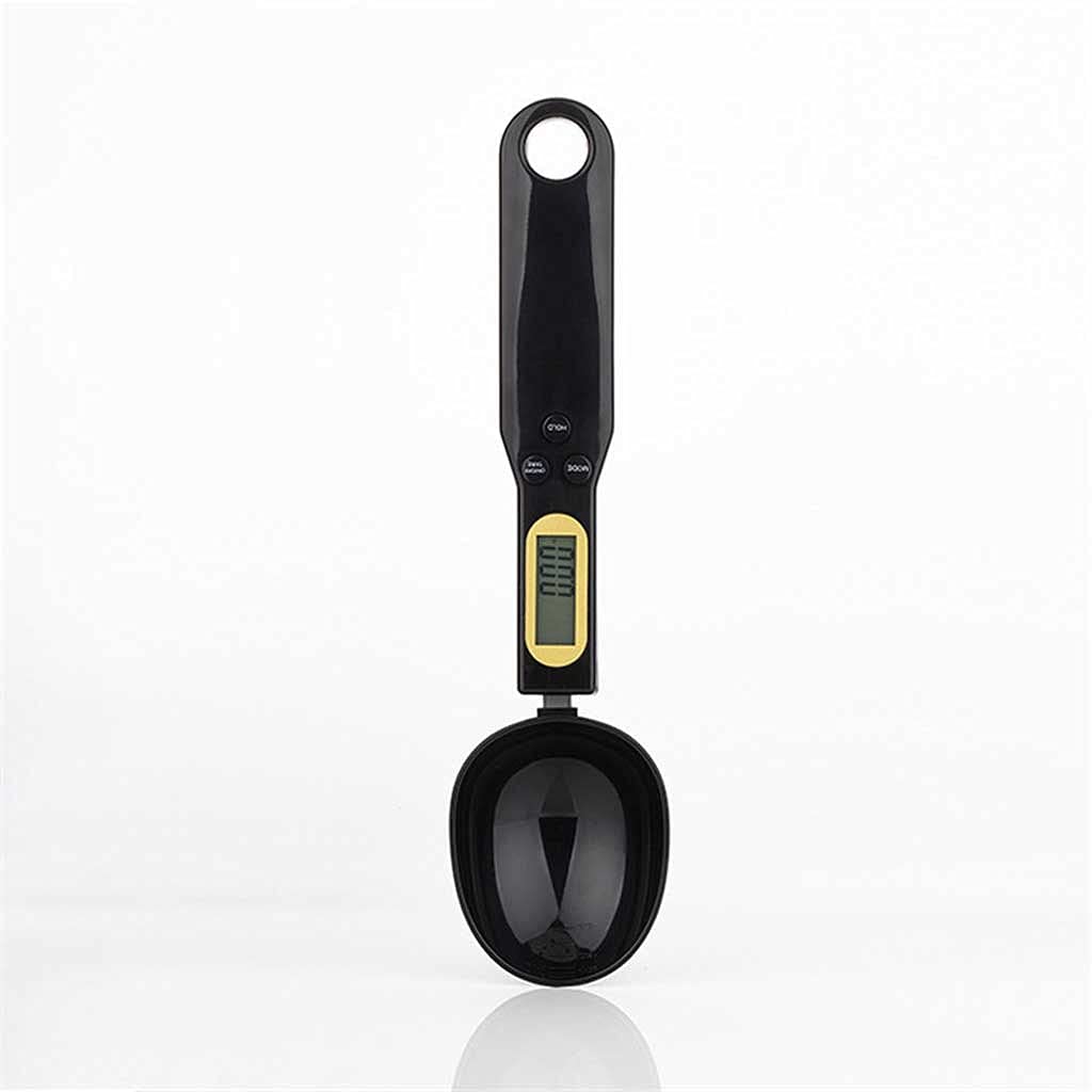 Baking Accessories Portable Digital LCD Measuring Spoons Coffee Sugar Gram Scale Spoon Cup Electronic Kitchen Scales(D)