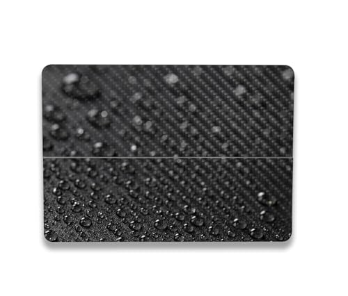 Image of MightySkins Carbon Fiber Skin Compatible with Microsoft Surface Laptop Studio 2 (2023) Full Wrap Kit - Dewdrop | Protective, Durable Textured Carbon Fiber Finish | Easy to Apply | Made in The USA