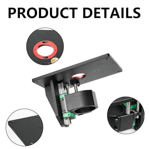 Kit élévateur pour défonceuse plateau de levage machine de coupe inversée