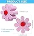 ValueBargain 4Pcs Cute Antenna Topper, Cute Daisy Car Antenna Topper for Universal Vehicles Gifts for Car-Enthusiast, White Pink Blue Green