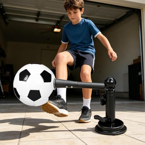 Entrenador de fútbol con cordón elástico y artículo de patada individual 3
