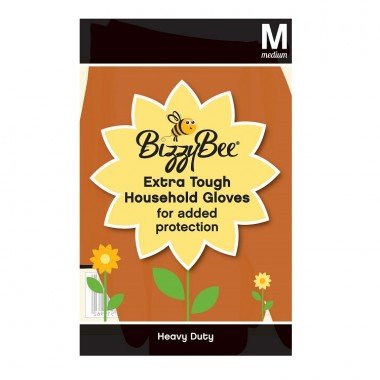 Bizzybee Extra Tough Glove Medium, White