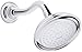 KOHLER K-72773-CP Artifacts Single-function 2.5 gpm showerhead with Katalyst spray, Less Showerarm and Flange, Polished Chrome