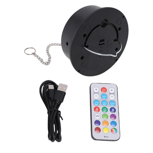 Motor para bola espejada VBESTLIFE, rotación de 360 grados con control remoto, efectos de luz múltiples, para fiestas, bodas y escenarios miniatura 7