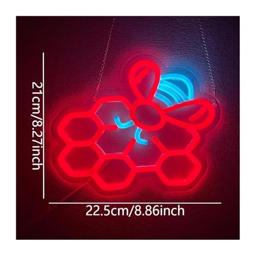 Lampe au néon basse consommation et enseigne lumineuse LED géométrique