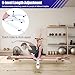 Split Machine Leg Stretcher, Leg Extension Machine with Counter, 128-168cm Adjustable, 0-180° Flexibility Leg Stretching Training Machine for Ballet Yoga Dance Home Gym Exercise