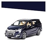 Miniature Die-cast Vehicle for Honda Odyssey 1:32 Simulated Car Model Die-cast Alloy Vehicle with Sound and Light, Non-RC Scale Finished Model Car (Size : Black)