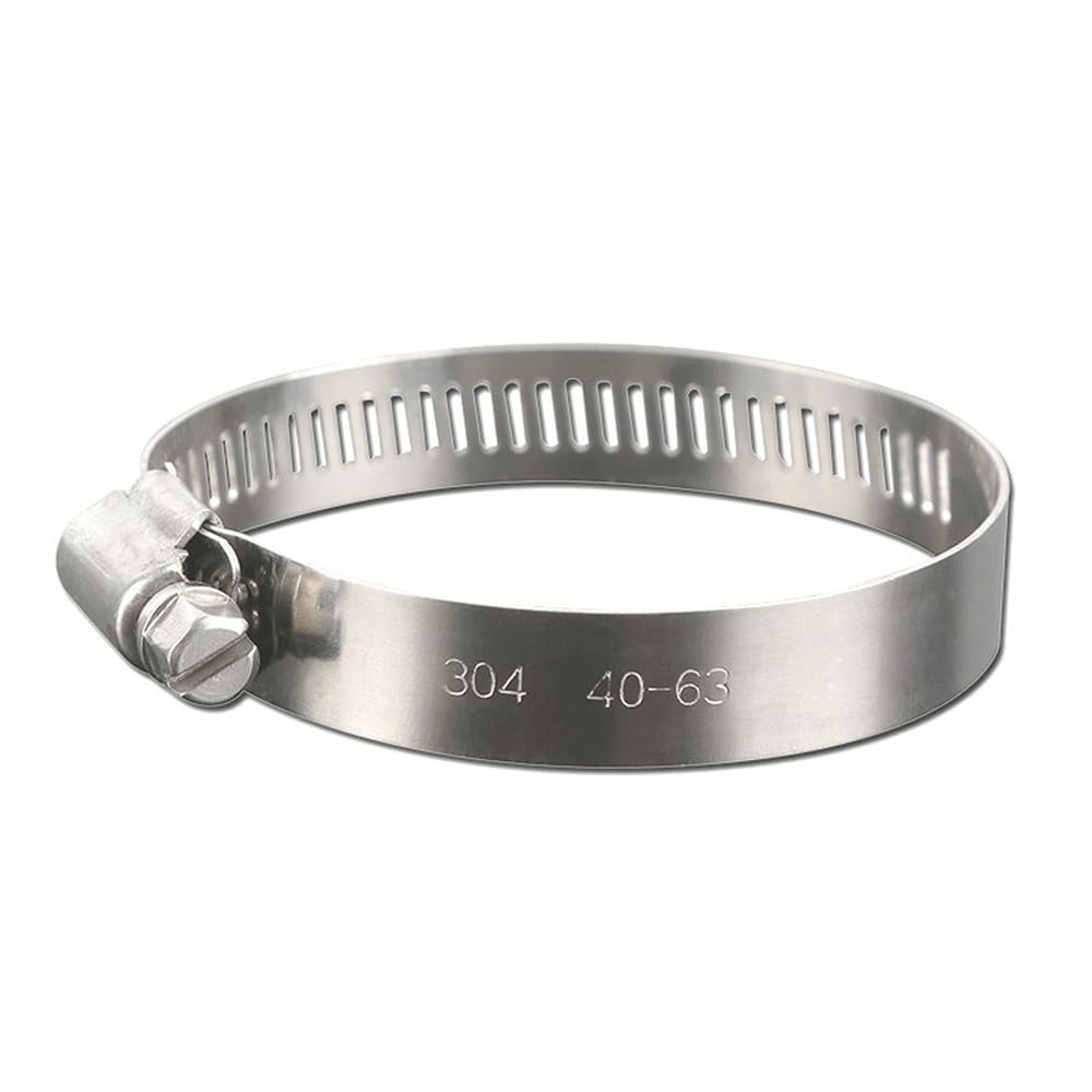 Colliers de serrage pour tuyaux de 8 à 700 mm, 1 pièce, en acier inoxydable, pour automobile, tuyau de carburant, plomberie, eau, 600, 700 mm