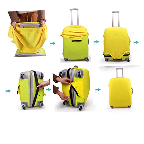 Luggage Case Cover Black Suitcase Covers for Luggage Baggage s Suitcase Travel Bag Washable Suitcase3