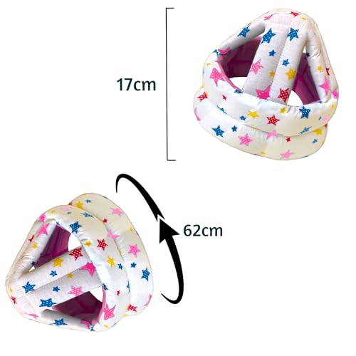Image of Vparents Joy Baby Head Protector for Safety of Kids 6M to 3 Years- Baby Safety Helmet with Proper Air Ventilation & Corner Guard Protection Pack