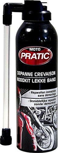 MOTO PRATIC Bombe Anti Crevaison, 200 ml