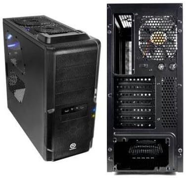 Thermaltake Dokker VM600M1W2Z No PS Mid Tower Case with Docking Station (Black)