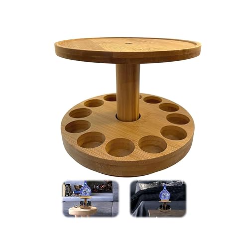 Soporte Circular de Madera para Difusor de Aceites miniatura 1