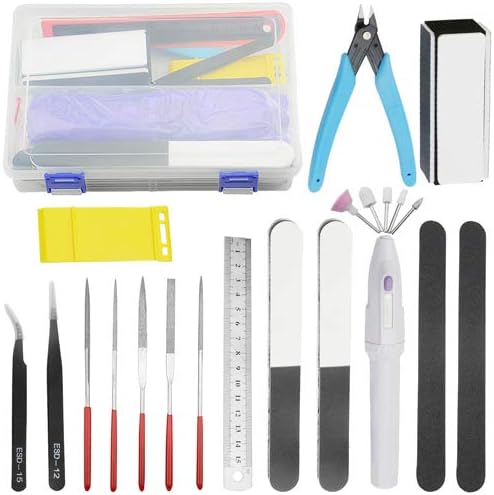WMYCONGCONG 21 PCS Gundam Model Tools Kit Hobby Building Tools Craft Set for Basic Model Building Repairing and Fixing