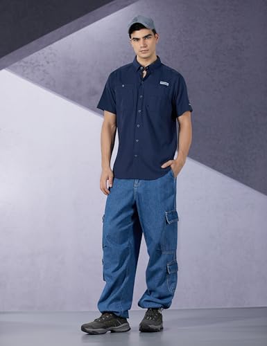 Image of Columbia Men Omni-Wick Tamiami II Hiking and Trekking Short Sleeve Shirt