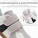 Imagen de Mioceko Barefoot Niños Niña Zapatos Bebe Primeros Pasos Ligero Calzado Descalzo Ancho Zapatillas Respetuosas CóModo Sneakers Antideslizantes Casual Beige 27 EU
