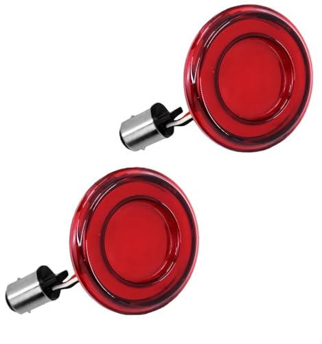 Luz giro delantera para softail dyna indicador conversion ruta 4