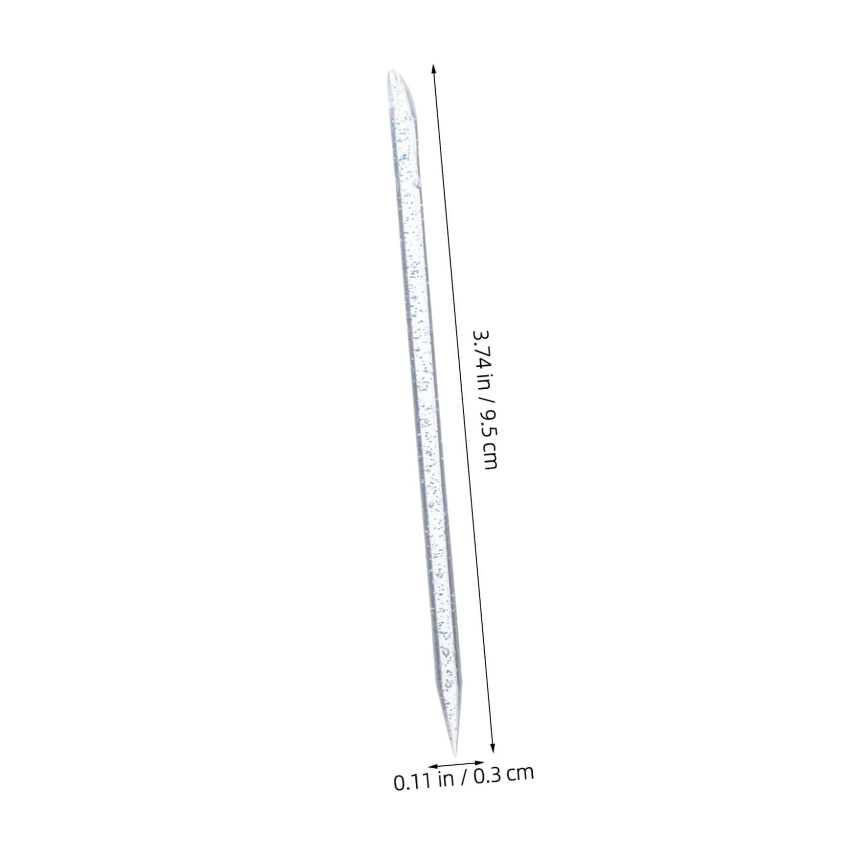 OSOLADY Precision Nail Art Tools 100pcs Cuticle Pusher Nail Art Rod Plastic Cuticle Remover for Diy