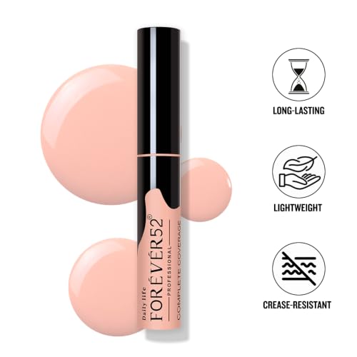 Image of Daily Life Forever52 Complete Coverage Concealer | Easily Blendable, Natural Finish, Crease-Resistant & Buildable Coverage for Face Makeup (Americano-15)