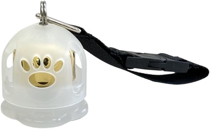 BEAE BELL Forest & Bear Repellent Bell: One-Touch Silence, Perfect for Outdoors