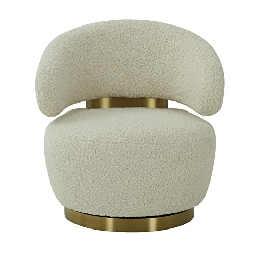Sillón peluche plegable Beige miniatura 1