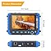 CCTV Tester,Portable Camera Tester, CCTV Camera Tester Monitor 8MP 5 Inch TFT LCD Monitor for 4 in 1 TVI AHD CVI Analog Security Camera Tester Video Test for Analog Security Camera