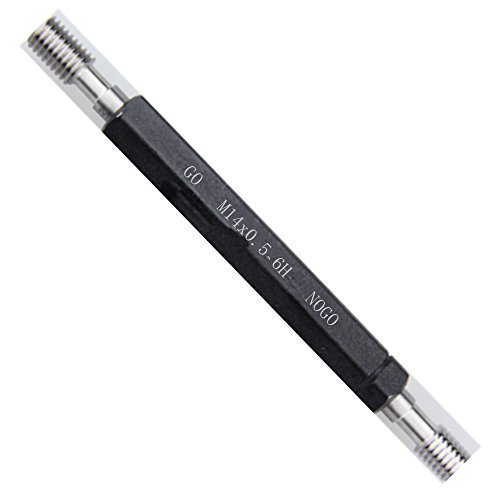 Image of Thread Plug Gauge M80 x 1.5 Metric Thread Plug Gage 6H GO NOGO 100% Checked(M14 x 0.75)