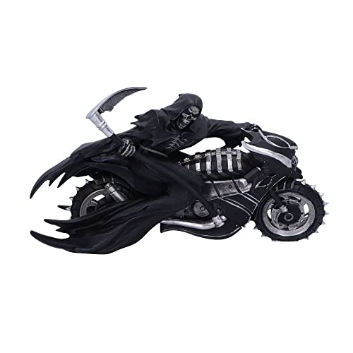Nemesis Now James Ryman You Can’t Outrun the Reaper 22.5cm, Resin, Black, Biker Reaper Figurine