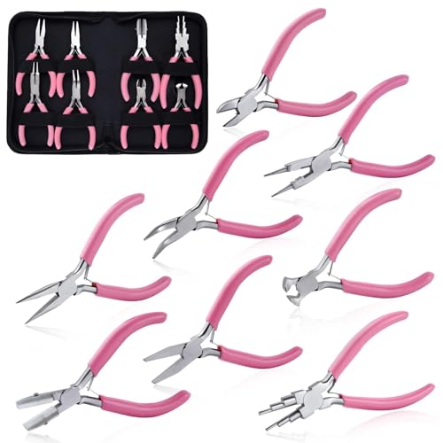 SPEEDWOX 8-Piece Jewelry Pliers Set