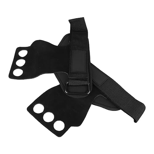 EMUKOEP Luvas de 3 Dedos Luvas de Couro Duráveis ​​para Homens e Mulheres Esportes Ao Ar Livre Trein