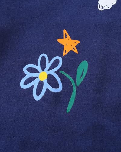 Image of Hongshilian Unisex Kids Cute Cartoon Cotton Sweater Shirt