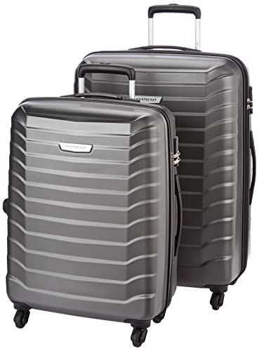 Image of Aristocrat Set of 2 Juke Grey Polycarbonate Hardsided Luggage Medium & Large (JUKESETD1MGP)