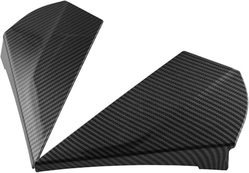 車のルーフスポイラー 1ペア カーボンファイバーテクスチャ カーリアウィング テールウィング と互換性のあるトヨタ と互換性のあるCHR C-HR 2016-2019用