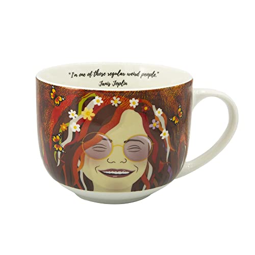 Kikkerland Janis Joplin Mug