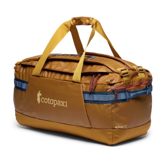 Image of Cotopaxi Allpa Getaway 70 L Duffel, Bronze, 70L, Allpa Getaway 70 L Duffel