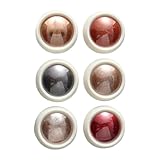 Chrome pour les ongles, poudre de paillettes à ongles, 6 couleurs Miroir Effet Fingernail Chrome, Poudre de pigment à clou pour petite amie, épouse, amie, sœur, fille