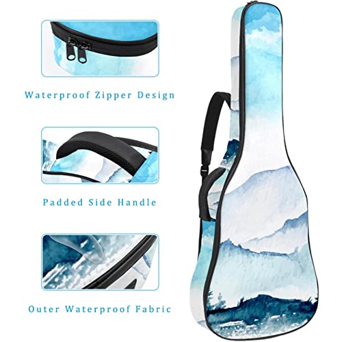Hondank Housse de protection épaisse en éponge imperméable pour guitare acoustique, électrique, basse, guitare classique… - Les Beatles, Paul McCartney, John Lennon, RIngo Starr, George Harrison Hondank Housse de protection épaisse en éponge imperméable pour guitare acoustique, électrique, basse, guitare classique… – Image 5