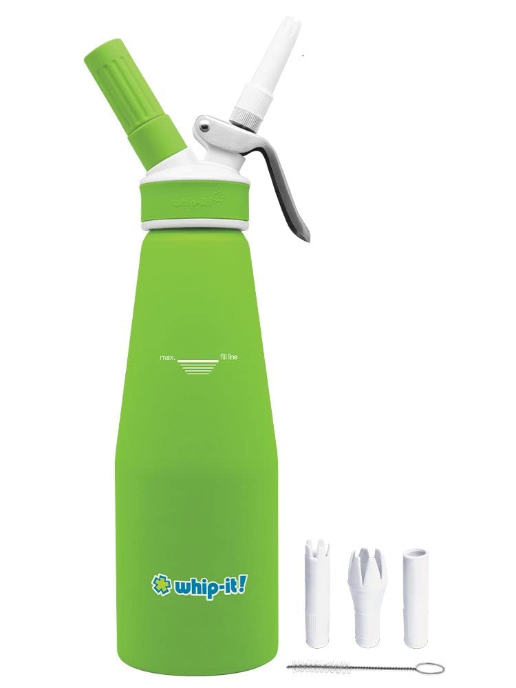 Whip-It! Dispenser per accento, verde (1 litro)
