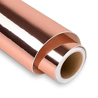 GLOSSY COLOR - 12" x 5Ft rose gold permanent vinyl roll for cri-cut, household manual DIY.Notice: NOT SUIT FOR FABRIC. COMPATIBLE WITH ALL CRAFT CUTTERS - The permanent vinyl are compatible with cri-cut, silhouette, cameo cutters.The cri-cut machine ...