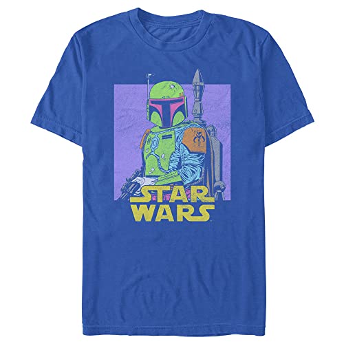 T-shirt Star Wars pour vos soirées pop culture vêtement geek boba fett style néon