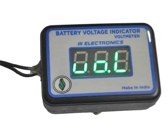 Digital Voltmeter DC 10V-60V | Voltage Meter Display | High Accuracy Volt Meter for Battery, Solar & Automotive Use-image-4