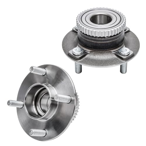 Image of Detroit Axle - Both (2) Rear Wheel Hub and Bearing Assembly for 1995-2000 Ford Contour - [1999-2002 Mercury Cougar] - 1995-2000 Mercury Mystique | 512024 (Pair)